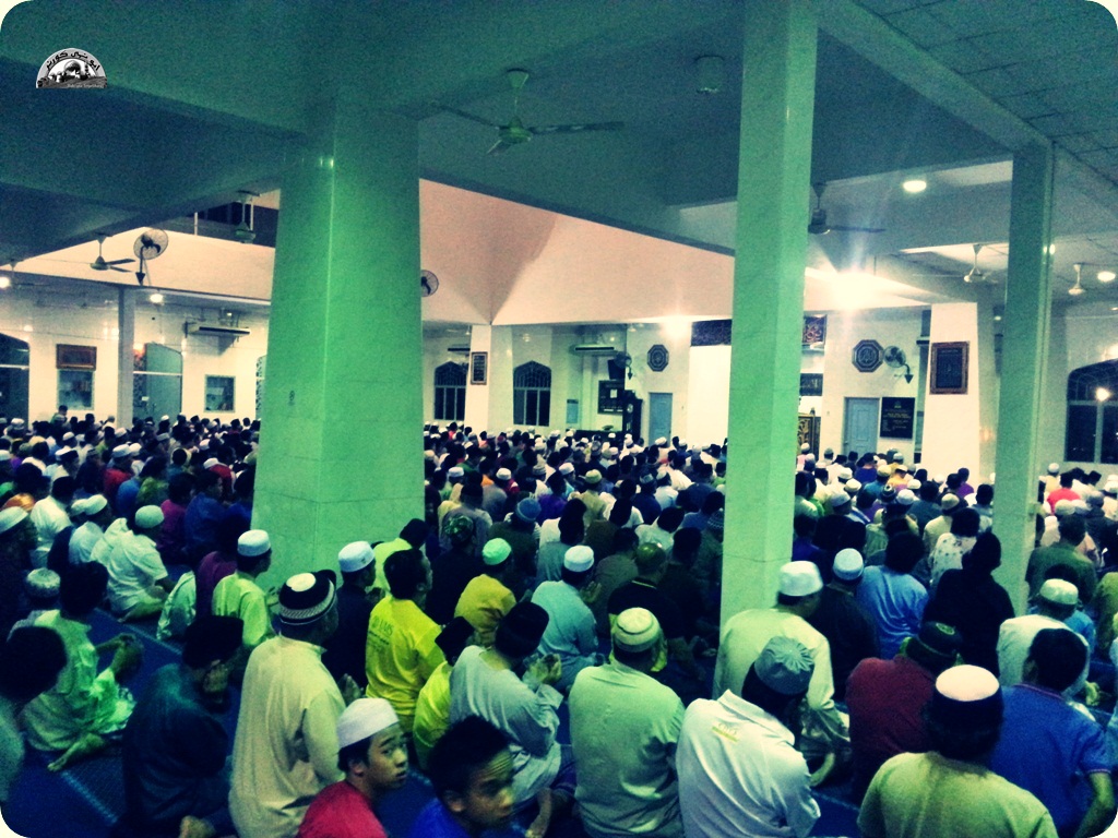  : Isyak & tarawih di Masjid Nurul Hikmah Bukit Padang Kota Kinabalu