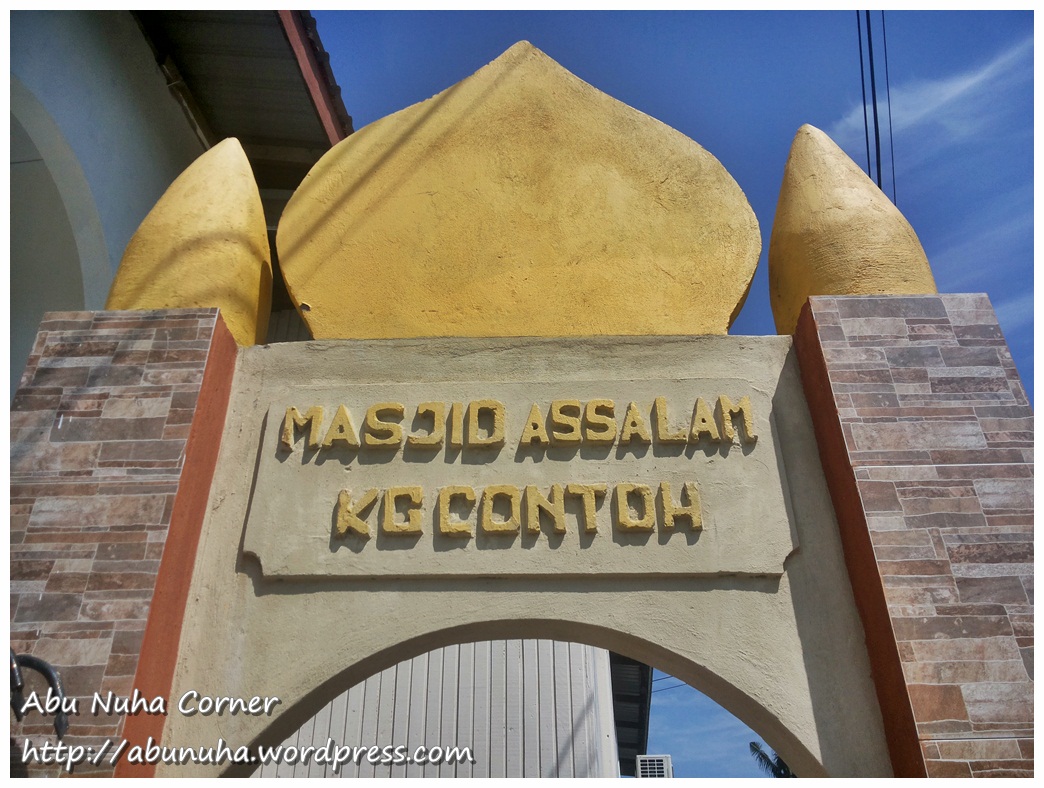 Masjid Kg Contoh Petagas  ABU NUHA CORNER  Halaman 2